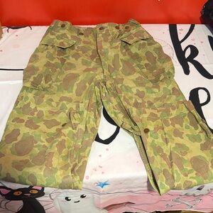 Camo Duck Hunter Camo Cargo Pants Sz 34x33